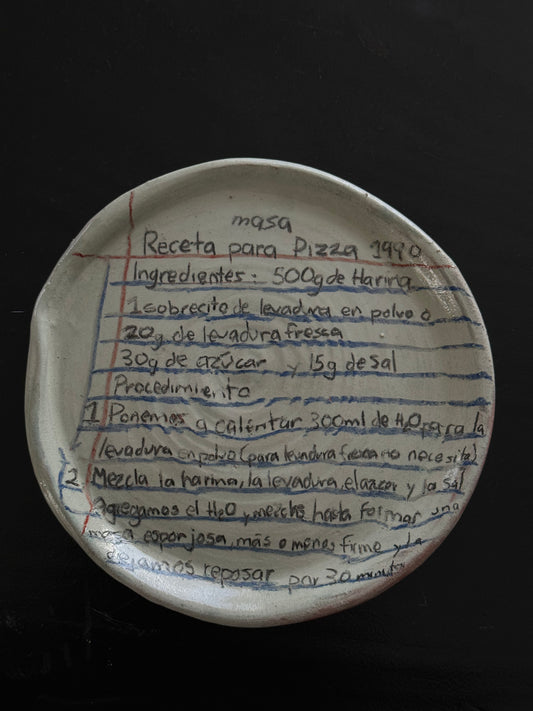 Receta para pizza